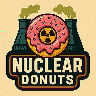 Nuclear Doughnuts - A nuclear themed doughnut restaurant place'