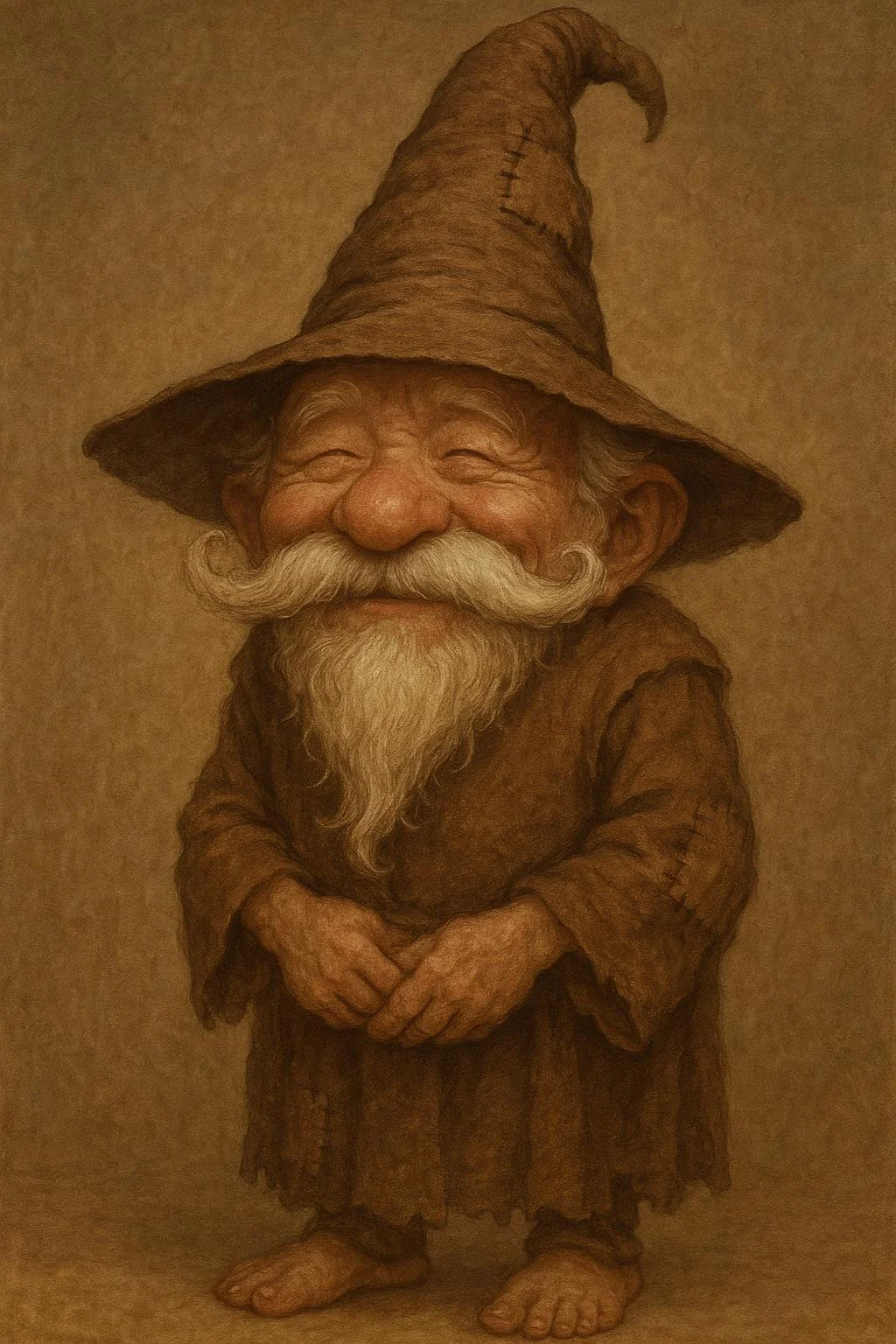 Crazed gnome wizard. His special skill is mumbling nonsense and occasionally giving people crippling groin cramps. picture 1 of 1