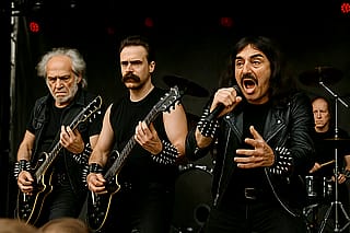 Philosophers giving a metal show'