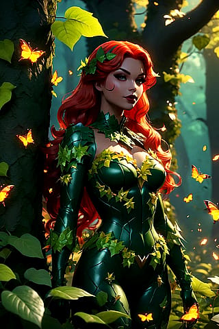 Poison ivy loves(pixai)'