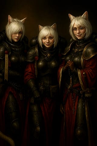 Adapta Sororitas Cat Girls'