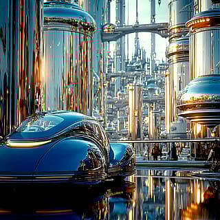 Anyone into AI retrofuturism?'