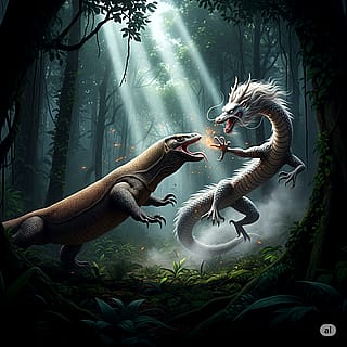 Real Dragons Vs. Fictional Dragons'