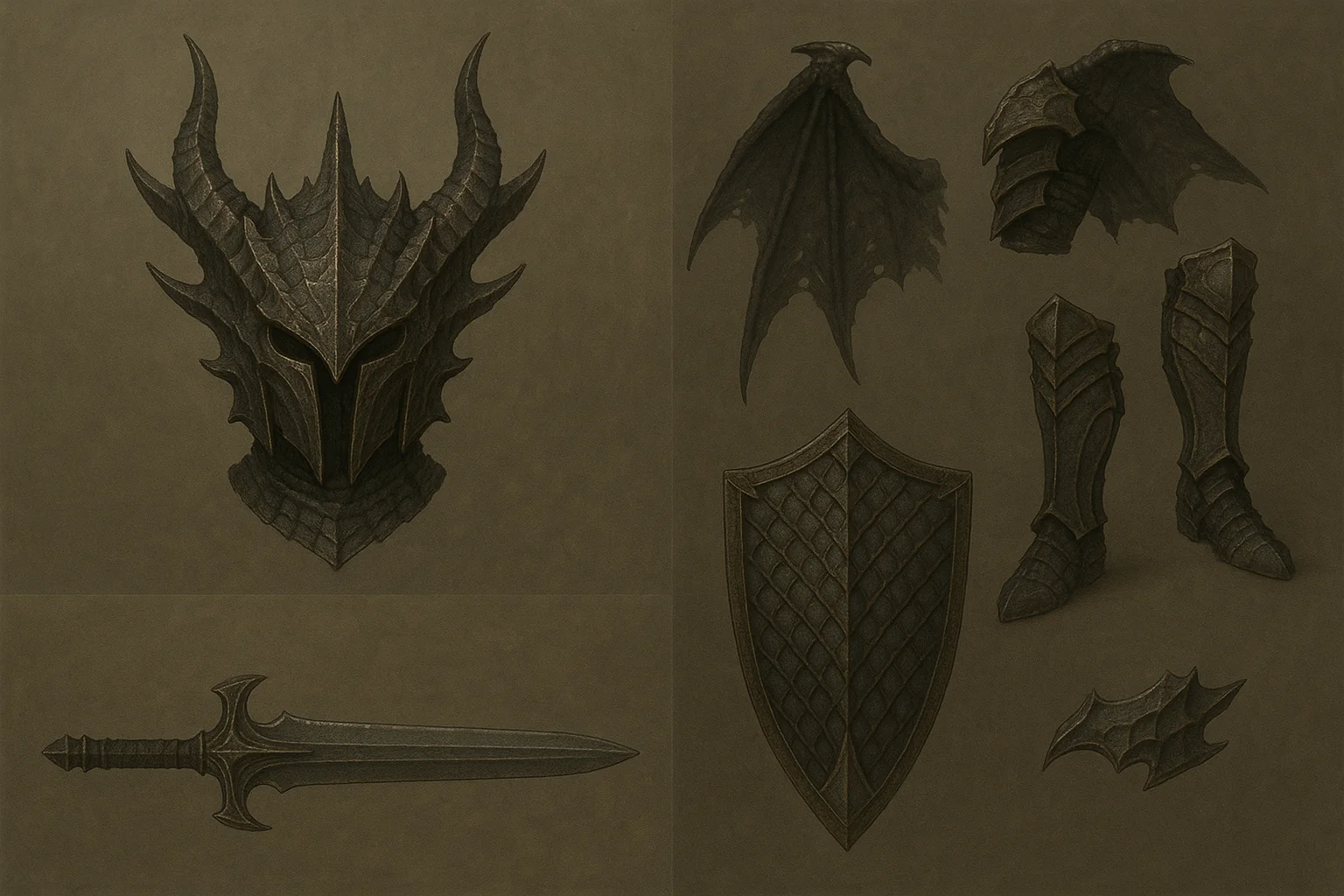 Dragon Knight concept art picture 2 of 2