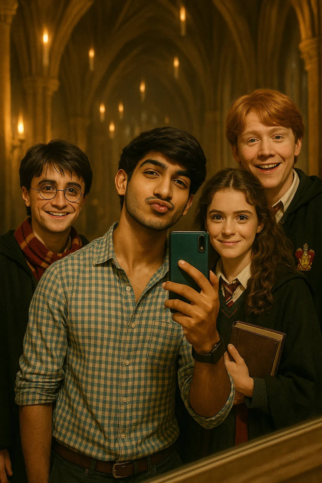 Me and the Golden trio picture 1 of 1