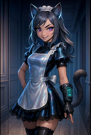 Your cat girl maid'