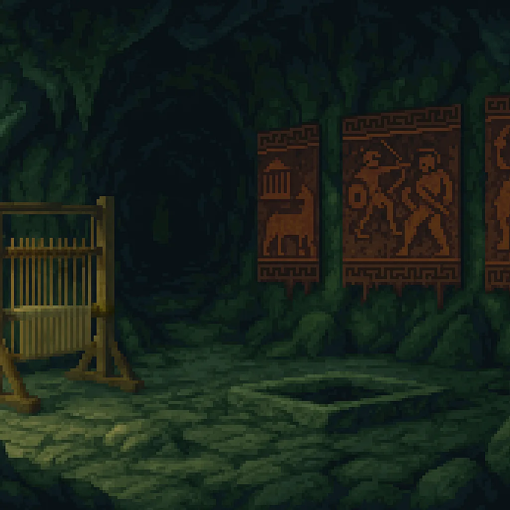 Pixel art background for a Greek epic adventure game I'm working on. picture 13 of 13