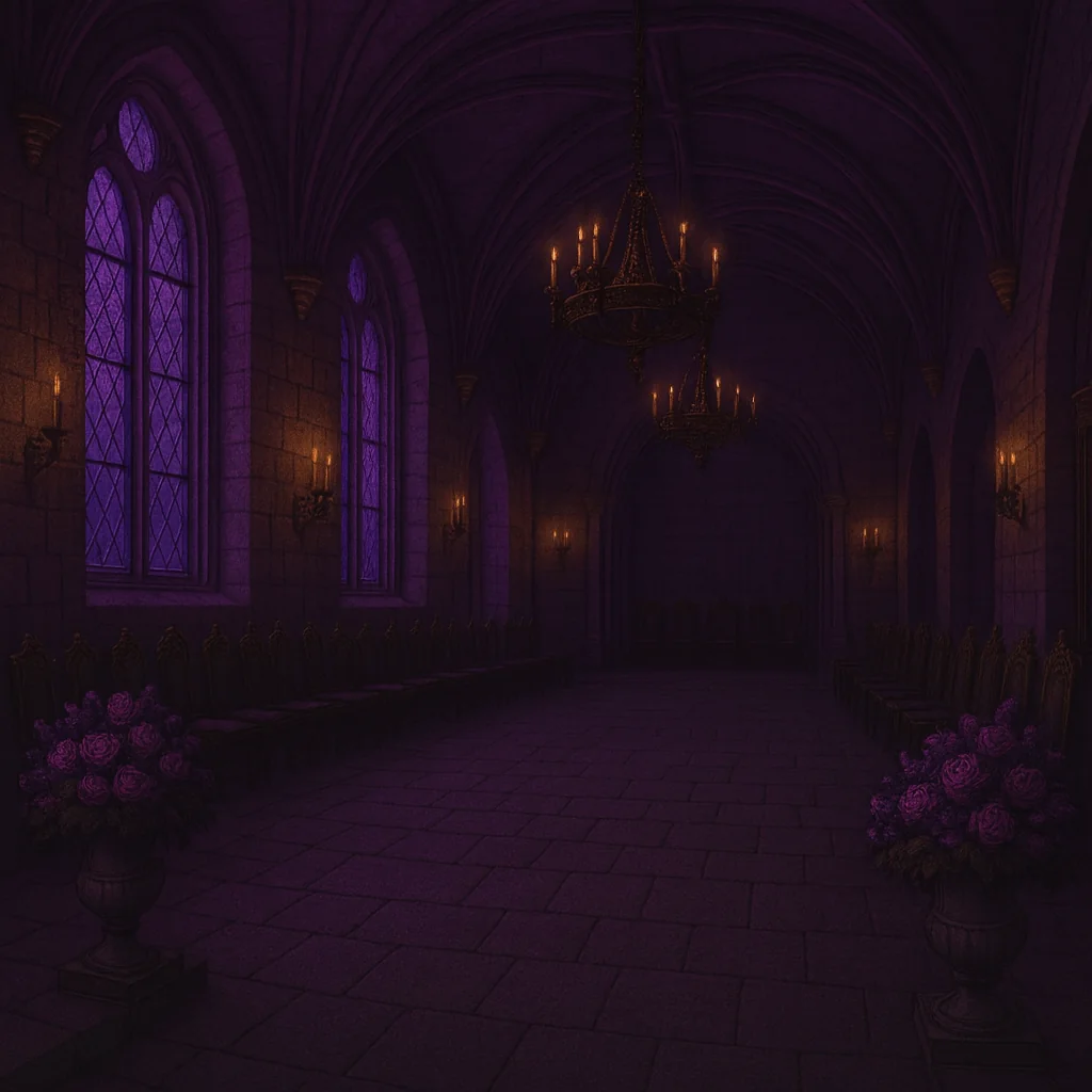 The 7 Rooms from Edgar Allan Poe's Masque of the Red Death picture 2 of 7