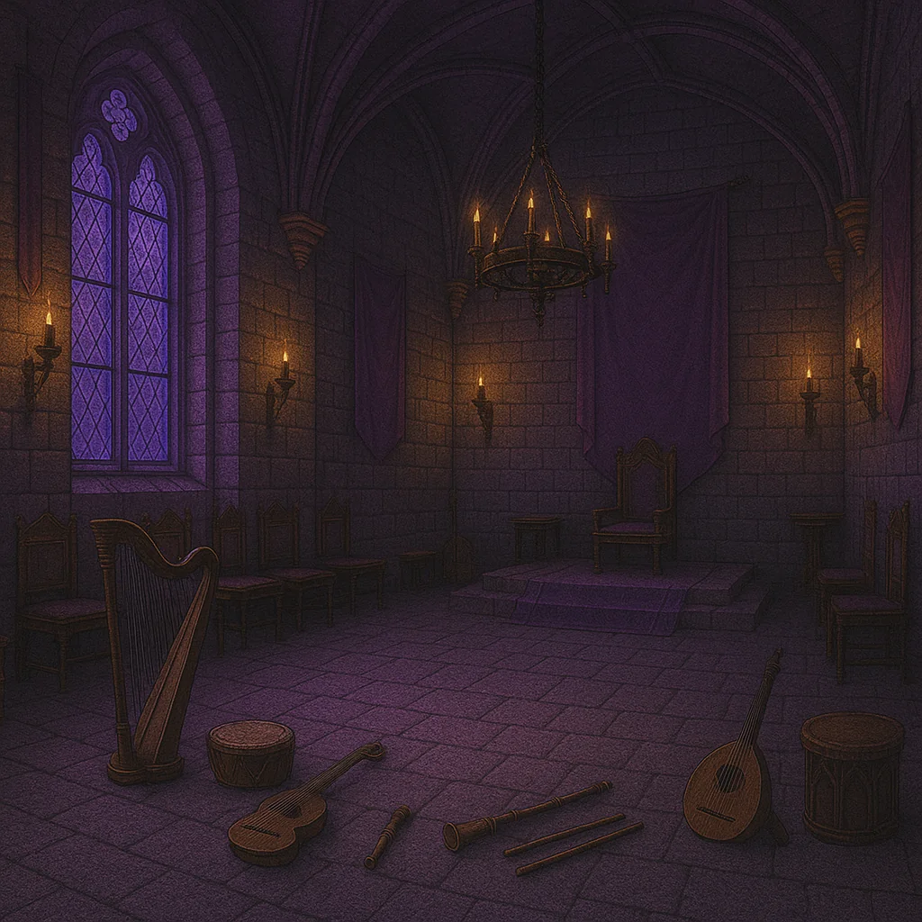 The 7 Rooms from Edgar Allan Poe's Masque of the Red Death picture 5 of 7