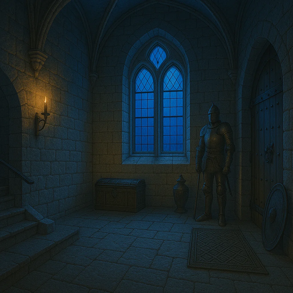 The 7 Rooms from Edgar Allan Poe's Masque of the Red Death picture 6 of 7