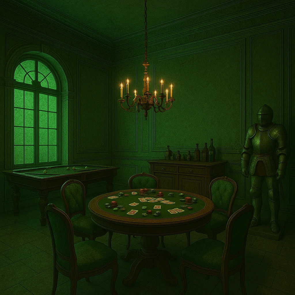 The 7 Rooms from Edgar Allan Poe's Masque of the Red Death picture 7 of 7
