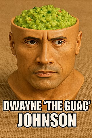 I wish my head was filled with Guacamole'