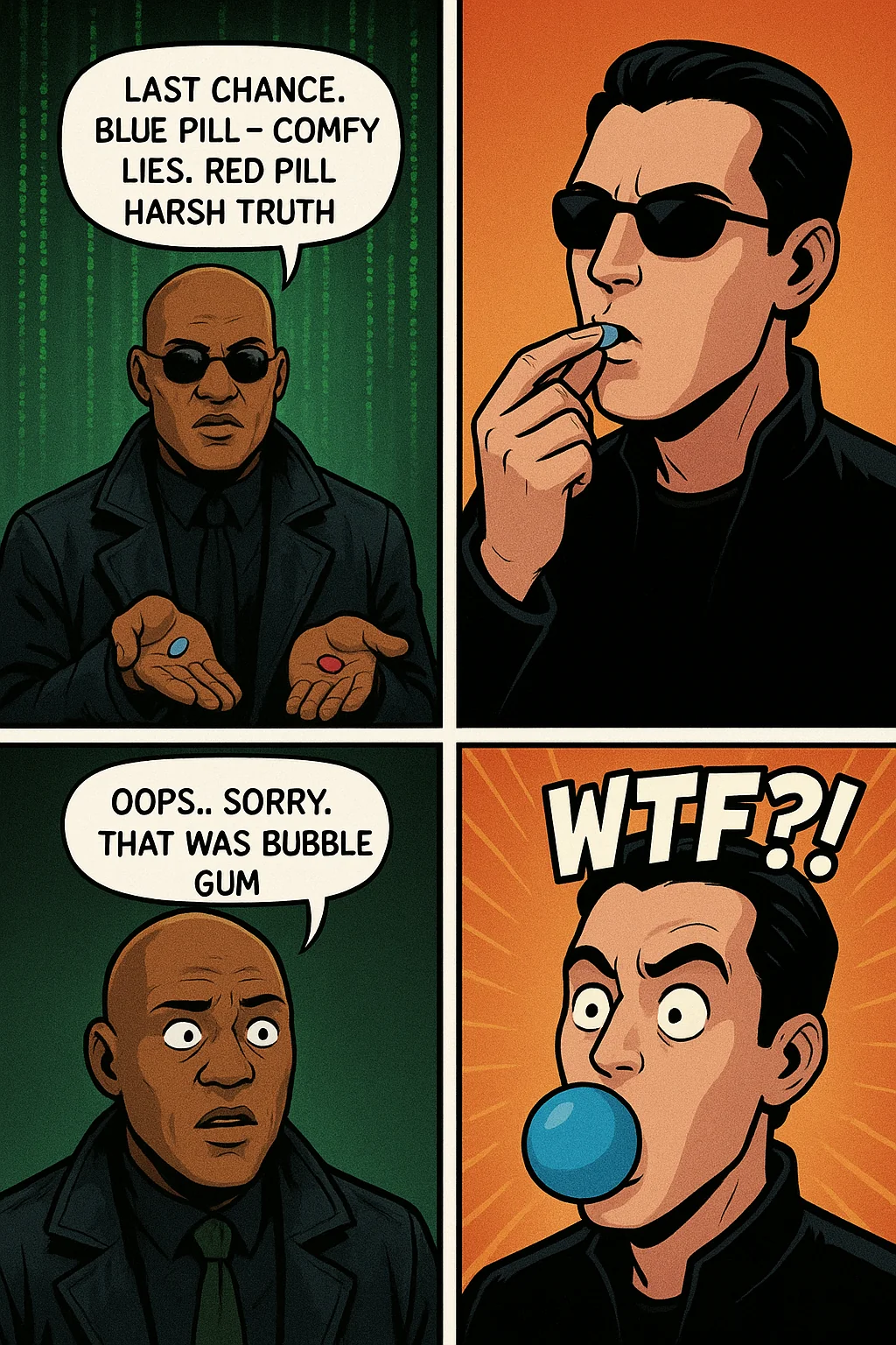 Morpheus mixed the pills picture 1 of 1