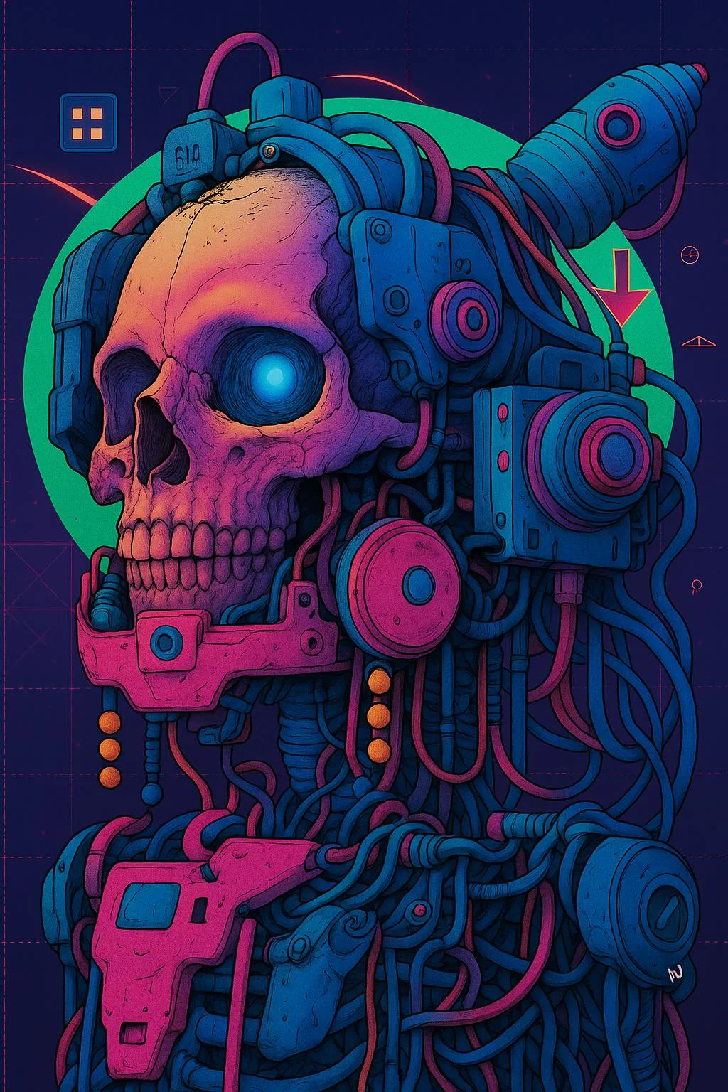 Neon Necrotech picture 1 of 1