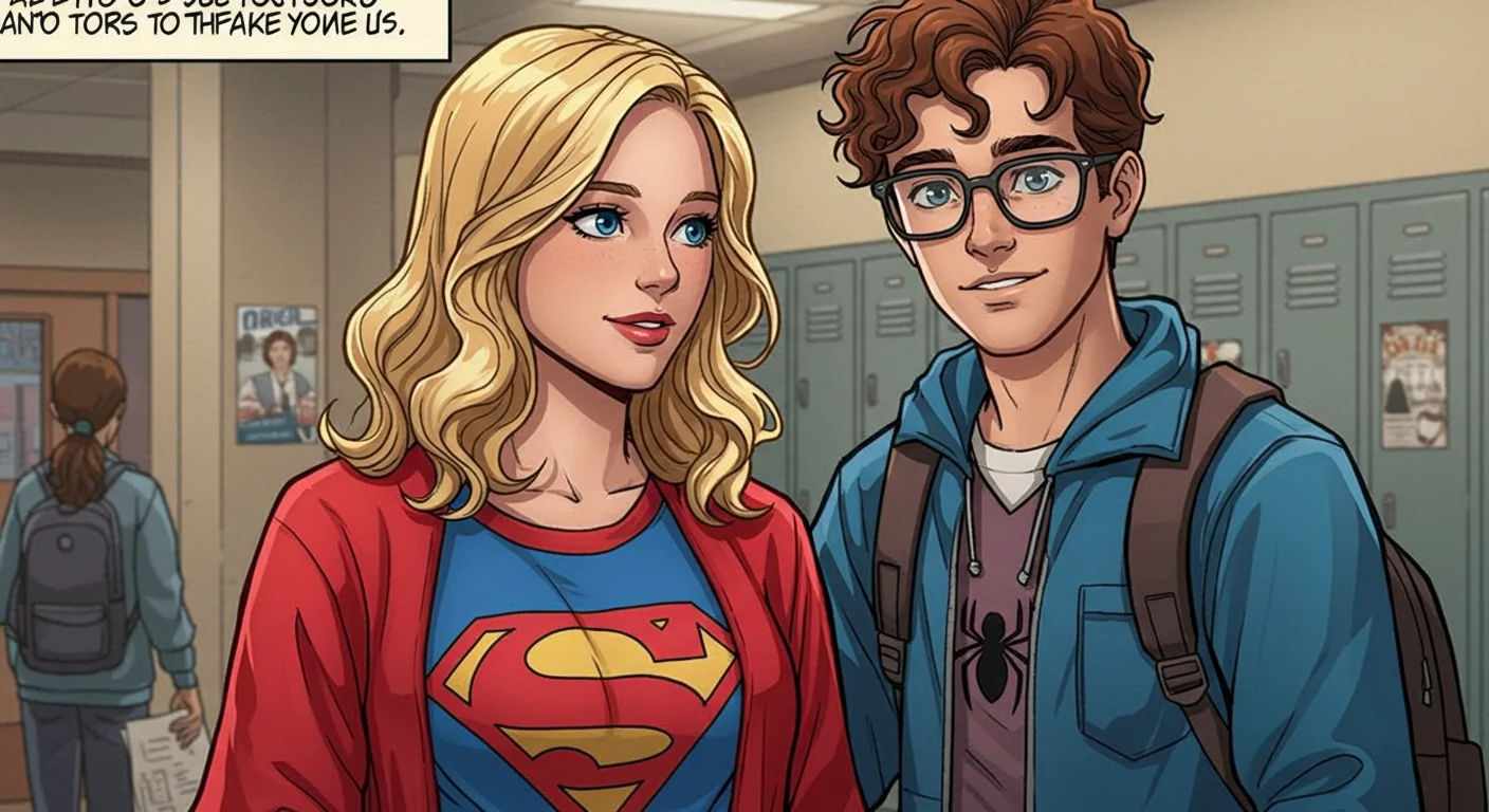 Supergirl and Spiderman dating... (ImageFX) picture 2 of 7