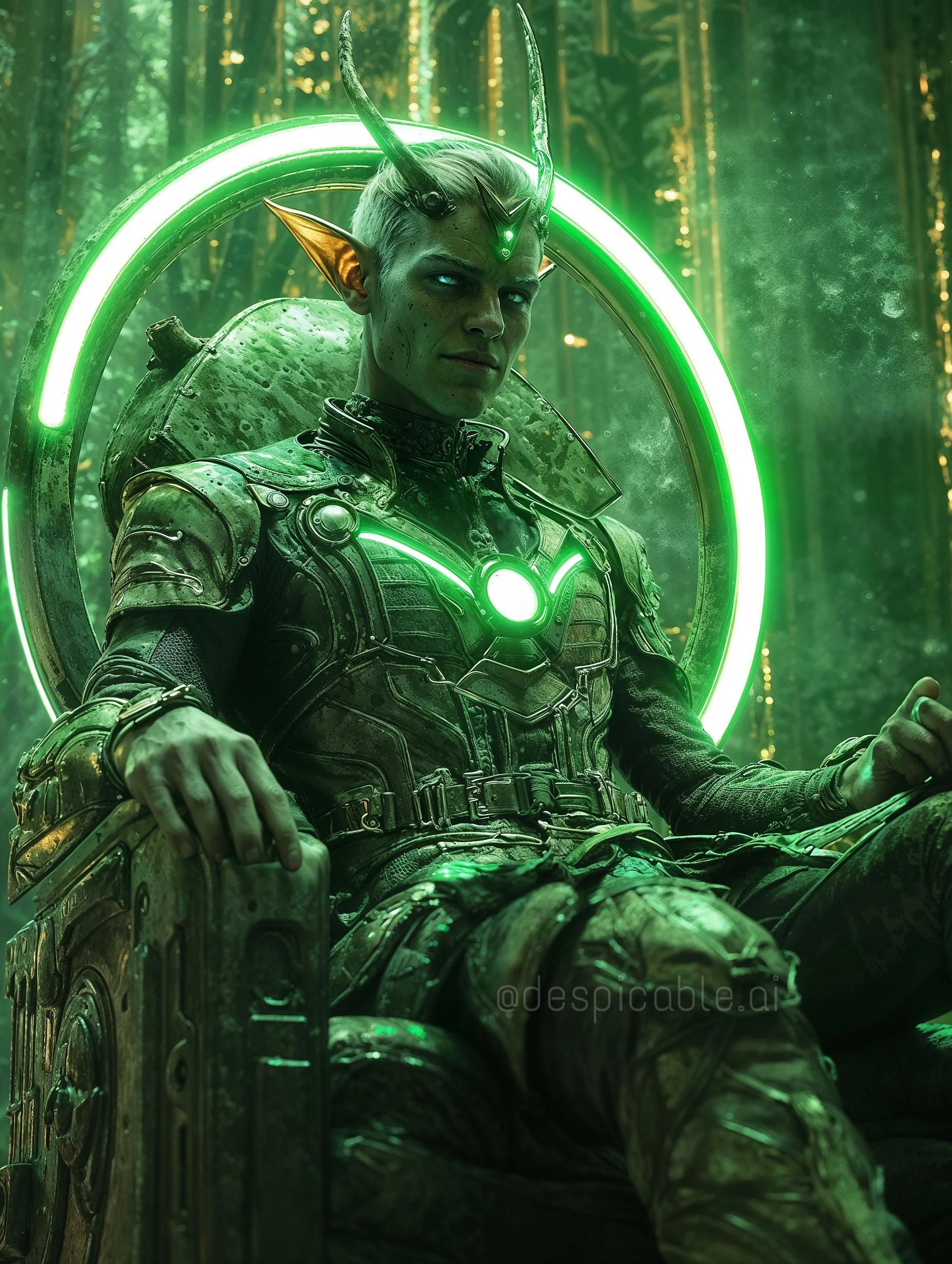 Elf King with scifi technology picture 1 of 1