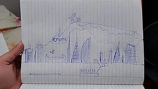 Found some skyline drawings I used to do when I was bored in highschool 10 years ago'