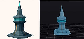 AI Generated Image (ChatGPT) to 3D AI Generated Image (3daistudio)'