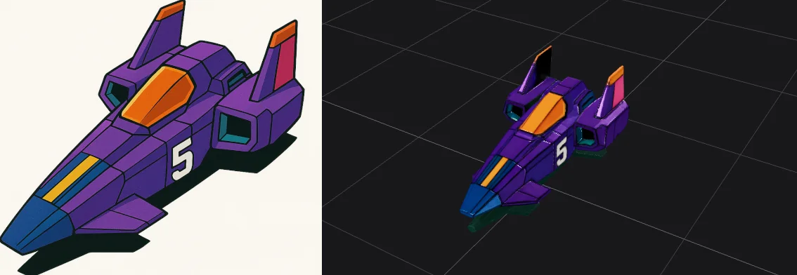 AI Generated Image (ChatGPT) to 3D AI Generated Image (3daistudio) picture 3 of 3