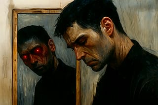 Stay away from mirrors'
