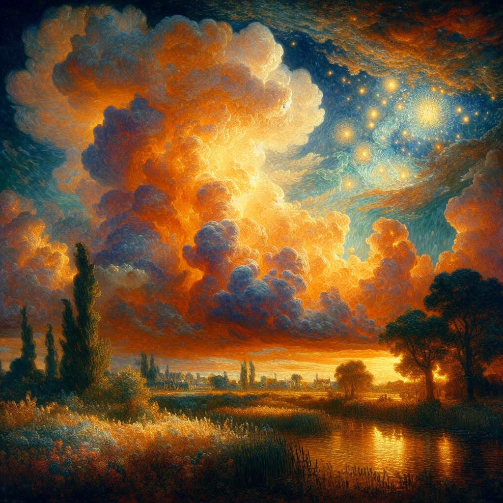 Variations on the famous Starry Night picture 3 of 12