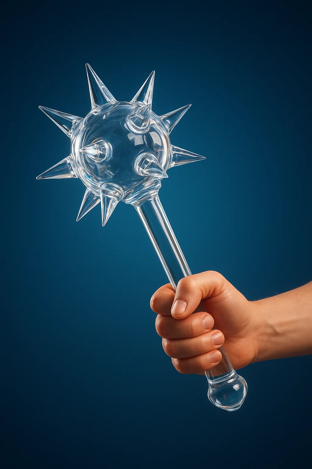A Glass Mace picture 1 of 1