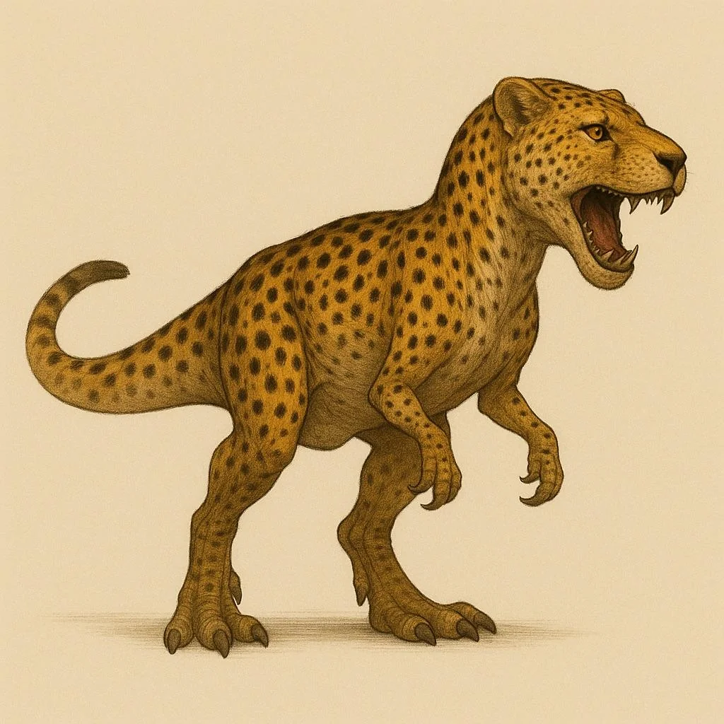 T-Rex/Big Cat fusions: Tigersaurus Rex, White Tigersaurus Rex, Cheetahsaurus Rex, Panthersaurus Rex and Lionsaurus Rex. picture 2 of 5