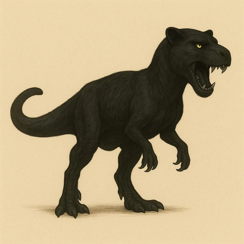 T-Rex/Big Cat fusions: Tigersaurus Rex, White Tigersaurus Rex, Cheetahsaurus Rex, Panthersaurus Rex and Lionsaurus Rex. picture 4 of 5
