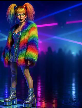 Rainbow club kid'