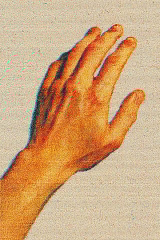 Human hand'