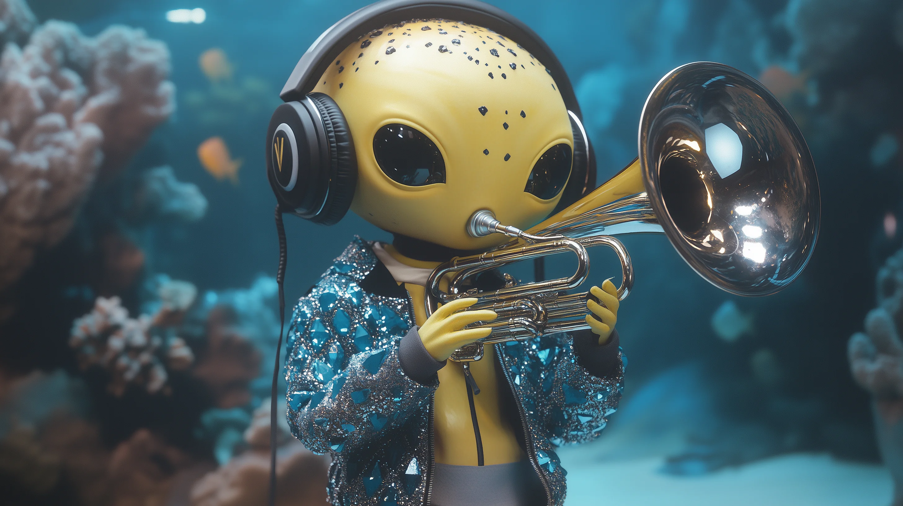 Deep sea alien jazz band picture 4 of 13