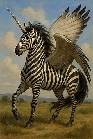 Mythical steed'