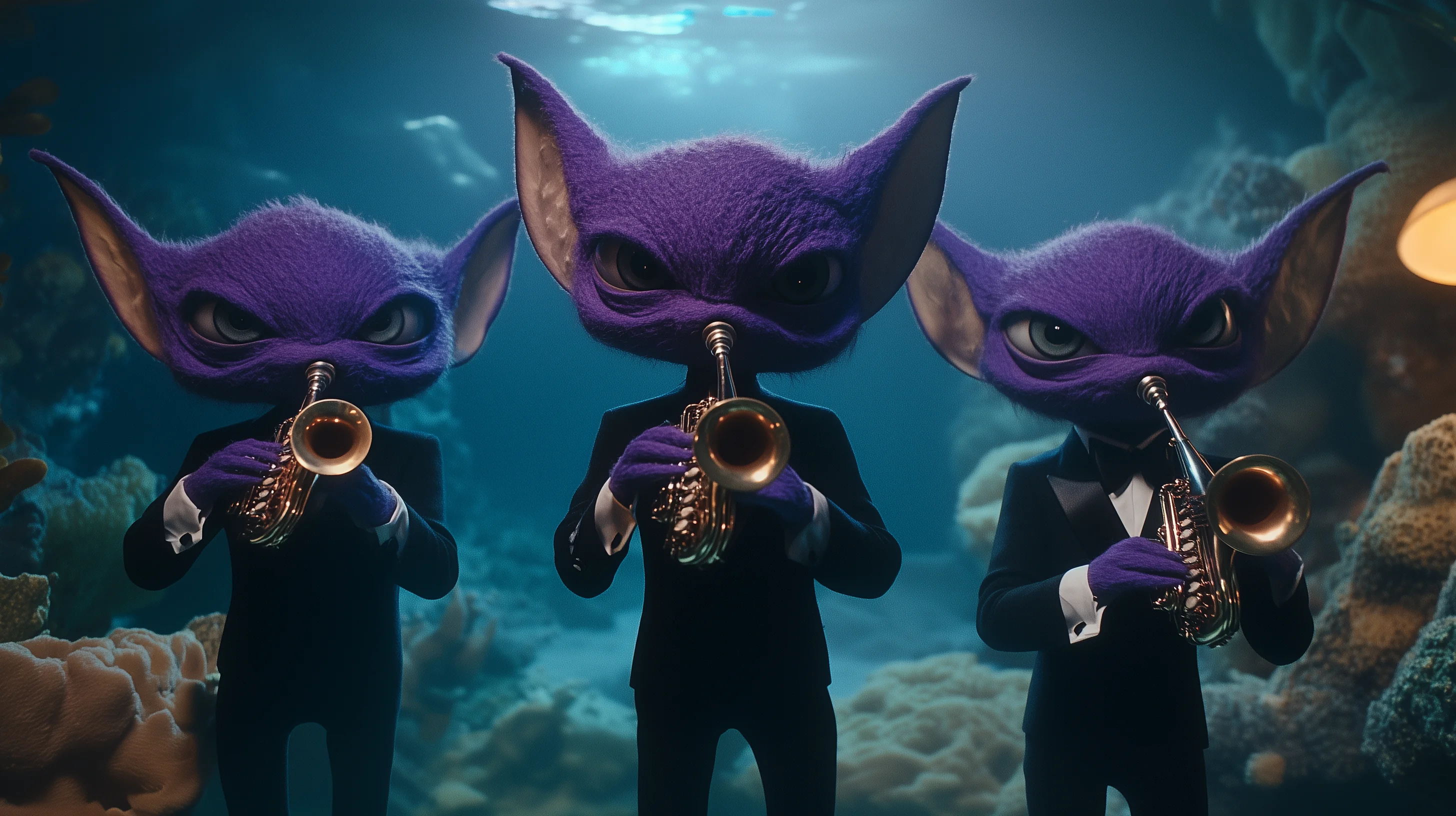 Deep sea alien jazz band picture 7 of 13