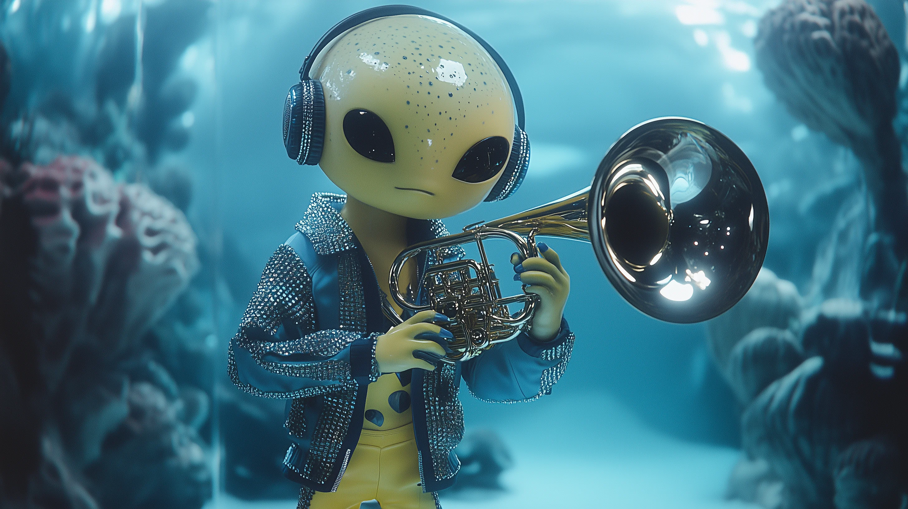 Deep sea alien jazz band picture 10 of 13