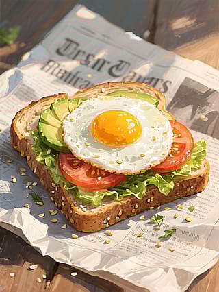The reason I get out of bed☀️🍳🥑'