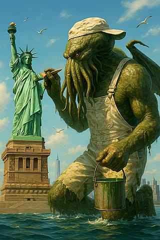 Cthulhu the Painter'