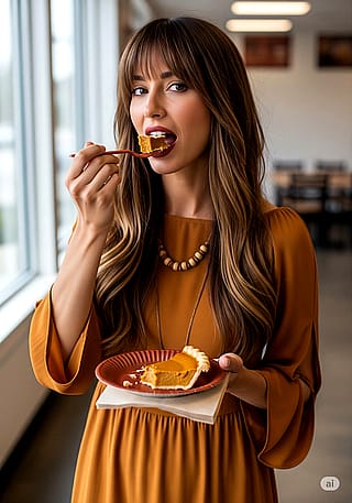 Is it too early to eat pumpkin pie?'