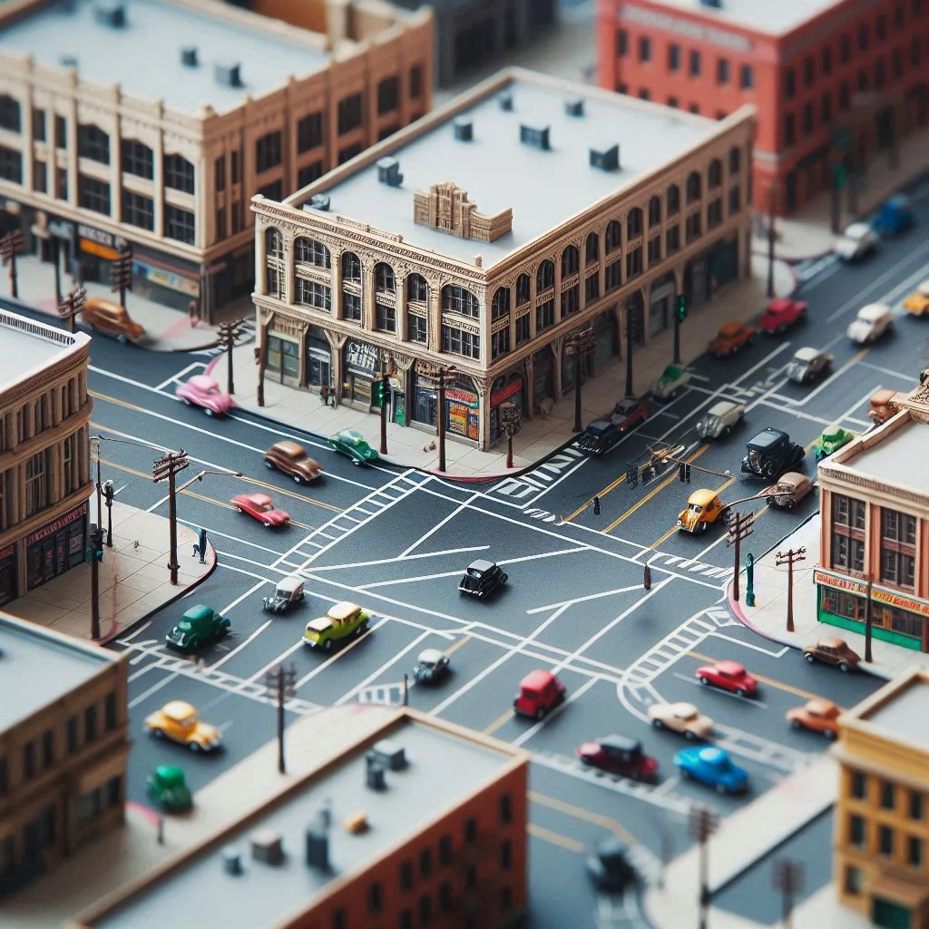 Small town intersections picture 4 of 4