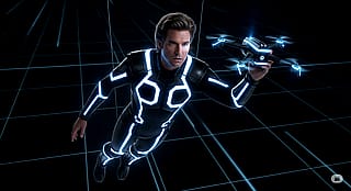 "Kevin Flynn from Tron has Prone to Fly a Drone"'