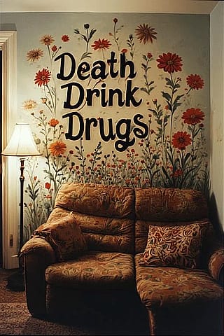 Some houses have wall murals with Live Laugh Love, and then there's mine...'