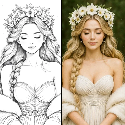 I tried turning some sketches into real photos... picture 3 of 3
