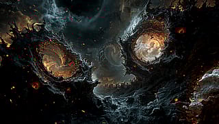 Fractal Abyss - Visions of Cosmic Chaos'