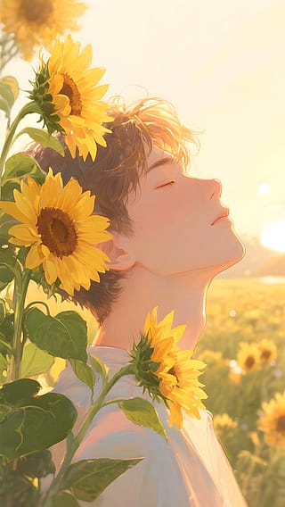 Tried making a couple avatar with AI 🌻'