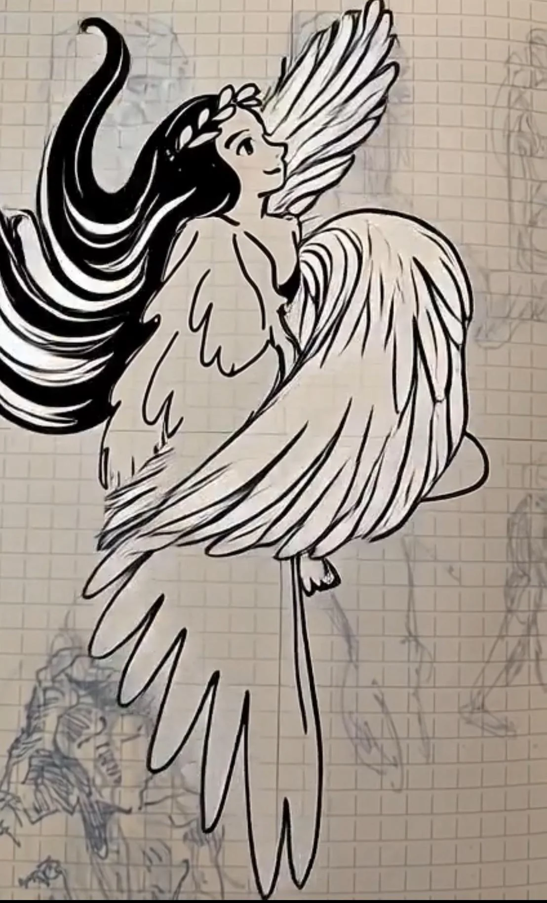 Took someone sketch and animated it , here’s a frame picture 1 of 1