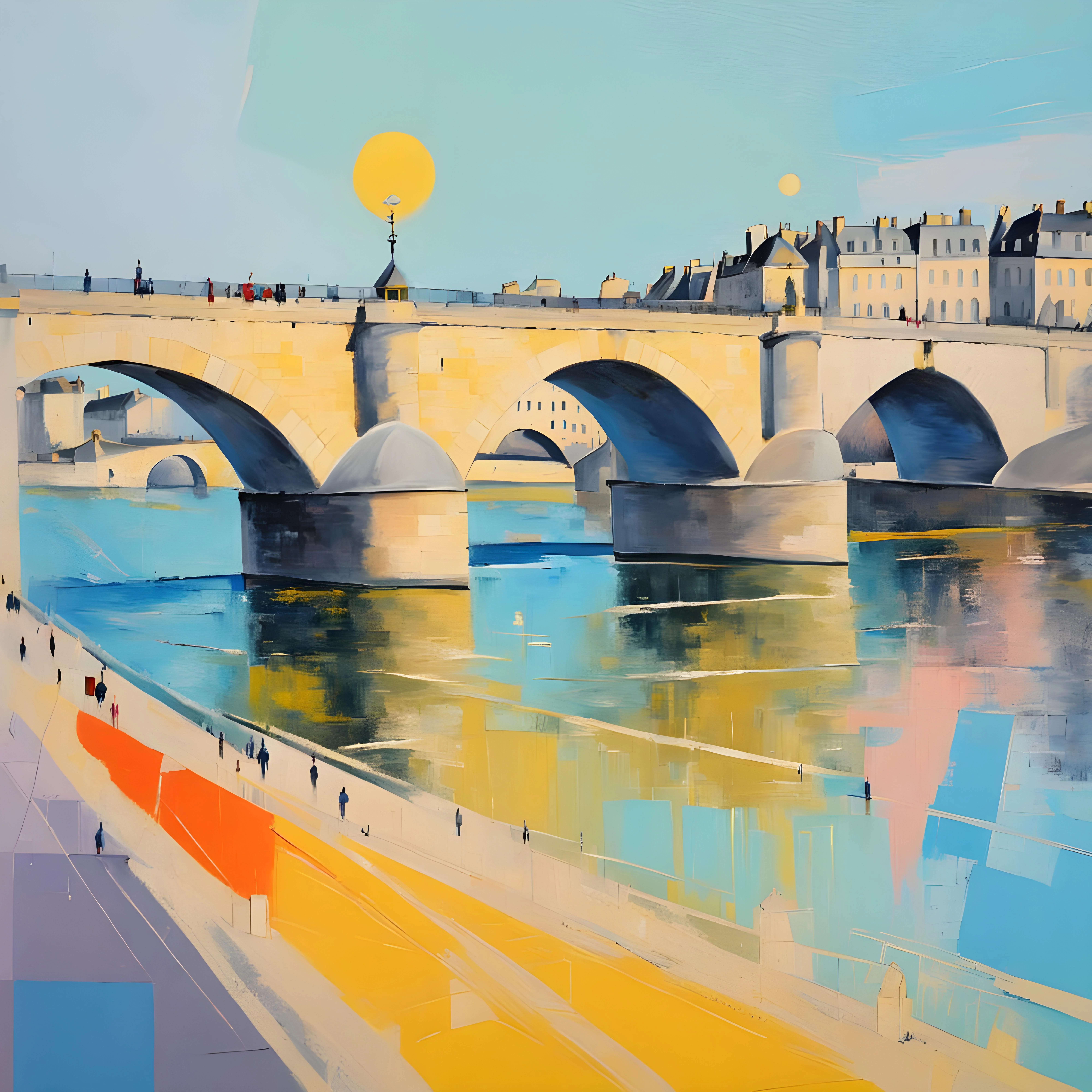 406 J. M. W. Turner - 6 June 2025 - Paris: The Pont Neuf and the Ile de la Cité. picture 1 of 1
