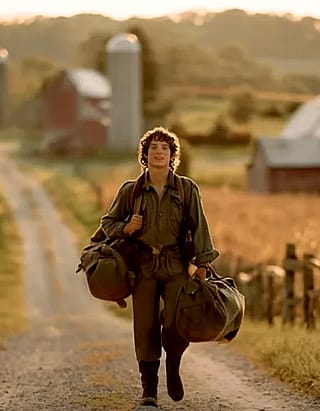 Frodo returning from Vietnam'