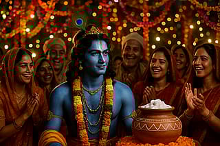 Happy Janmashtami. 🪈'
