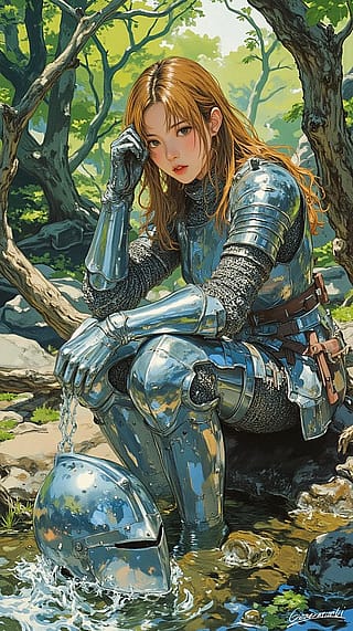 The Knight's Rest[1-2] / Phone Wallpaper Archives'