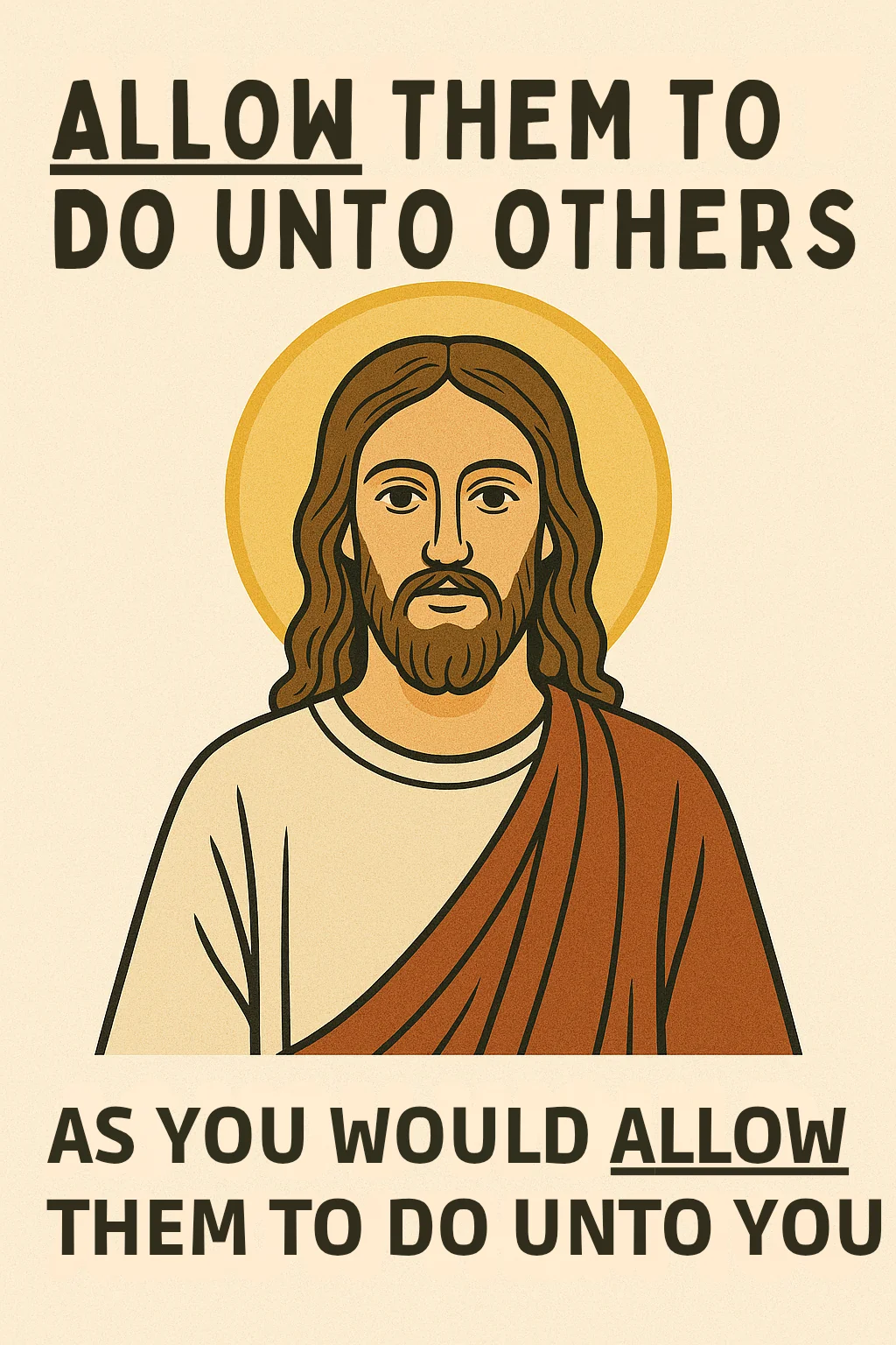 Allow them to do unto others as you would allow them to do unto you picture 1 of 1
