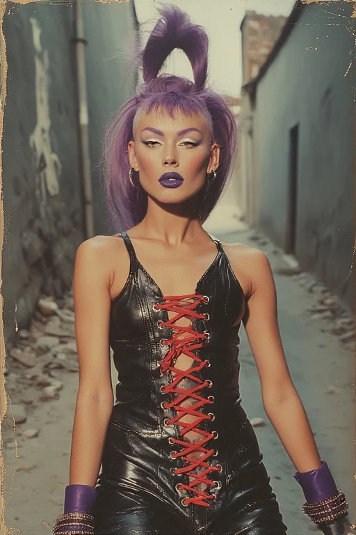 Tried to make the most ridiculous 80s style sci-fi women and they actually turned out ok (8 slides) picture 6 of 8